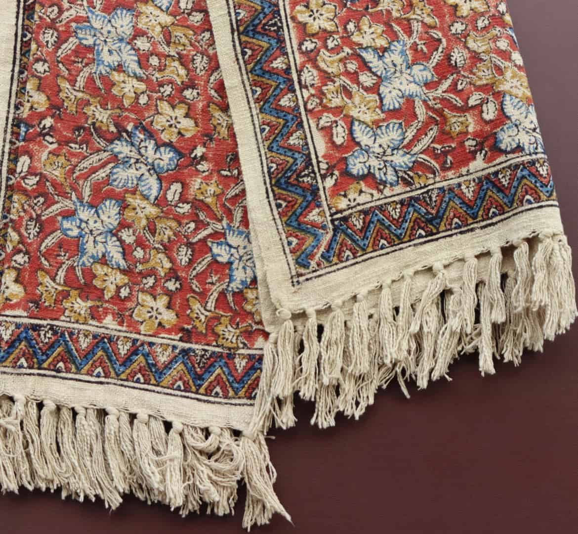 Bohemian Handmade Throw Blankets and Throws Hand Loomed Cloth Soft Cotton Blanket Boho Ethnic Beach Towel Fringes Throw Blanket For Decor Room And Sofa Cover - Image 2