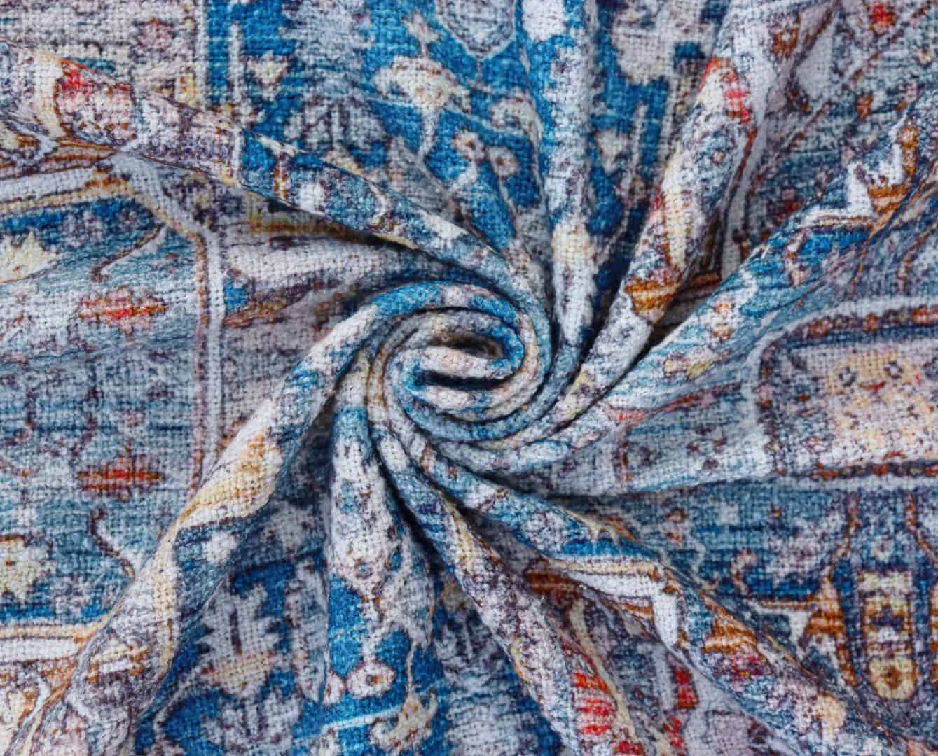 Indian Handmade Throw Blanket Bohemian Cloth Bed Cover With Tassels Hand-Loomed Block Print Cotton Sofa Throw Soft Cotton Throw For Living Decorative Blanket  - Image 6