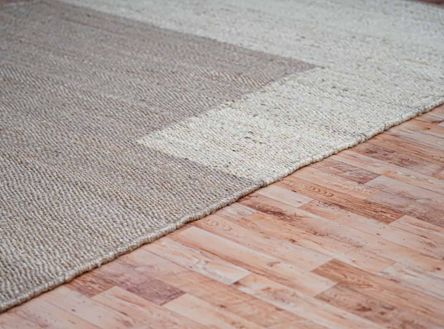 Handwoven Stair Hemp Rectangle Beige Jute Rug With White Color Hemp Large Area Jute Rug For Living Room Decor Rug Natural Fiber Hemp Tufted Hemp Rug Yoga Mat Rug  - Image 7