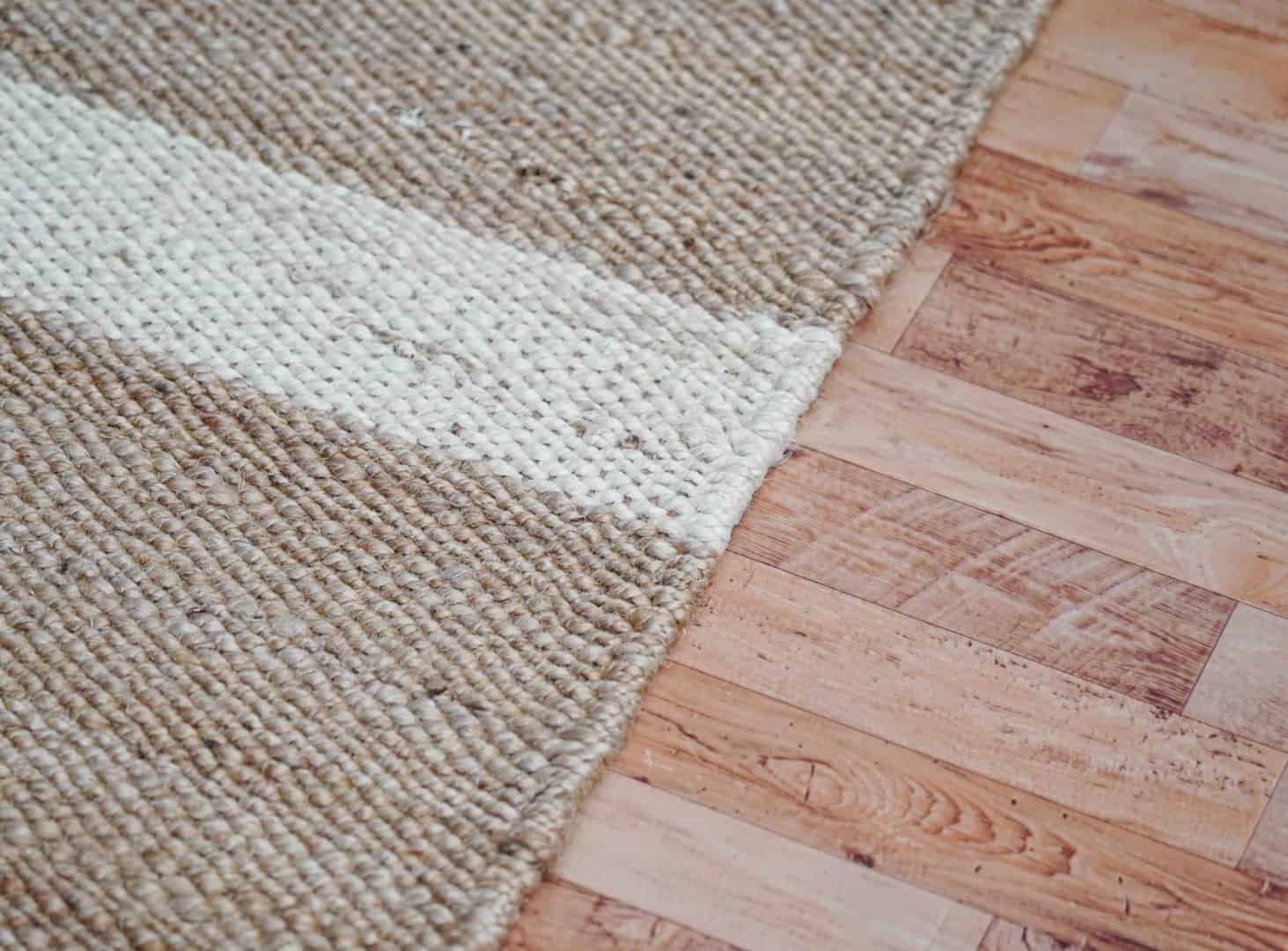 Handwoven Beige Stair Hemp Rug With White Stripes Line Bedside Runner Rug Handloomed Yoga Hemp Rug Decorative Jute Rug For Living Rug Large Area Hemp Jute Rug  - Image 10