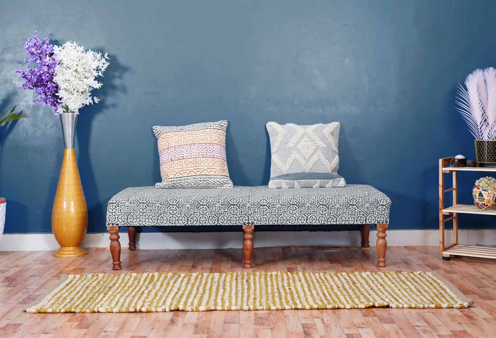 Handmade Hemp Runner Jute Rug White And Yellow Color Rug Vintage Large Area Rug Boho Decor Rug For Living Home Rug Floor Hemp Jute Rug Stair Decor Hemp Rug  - Image 3