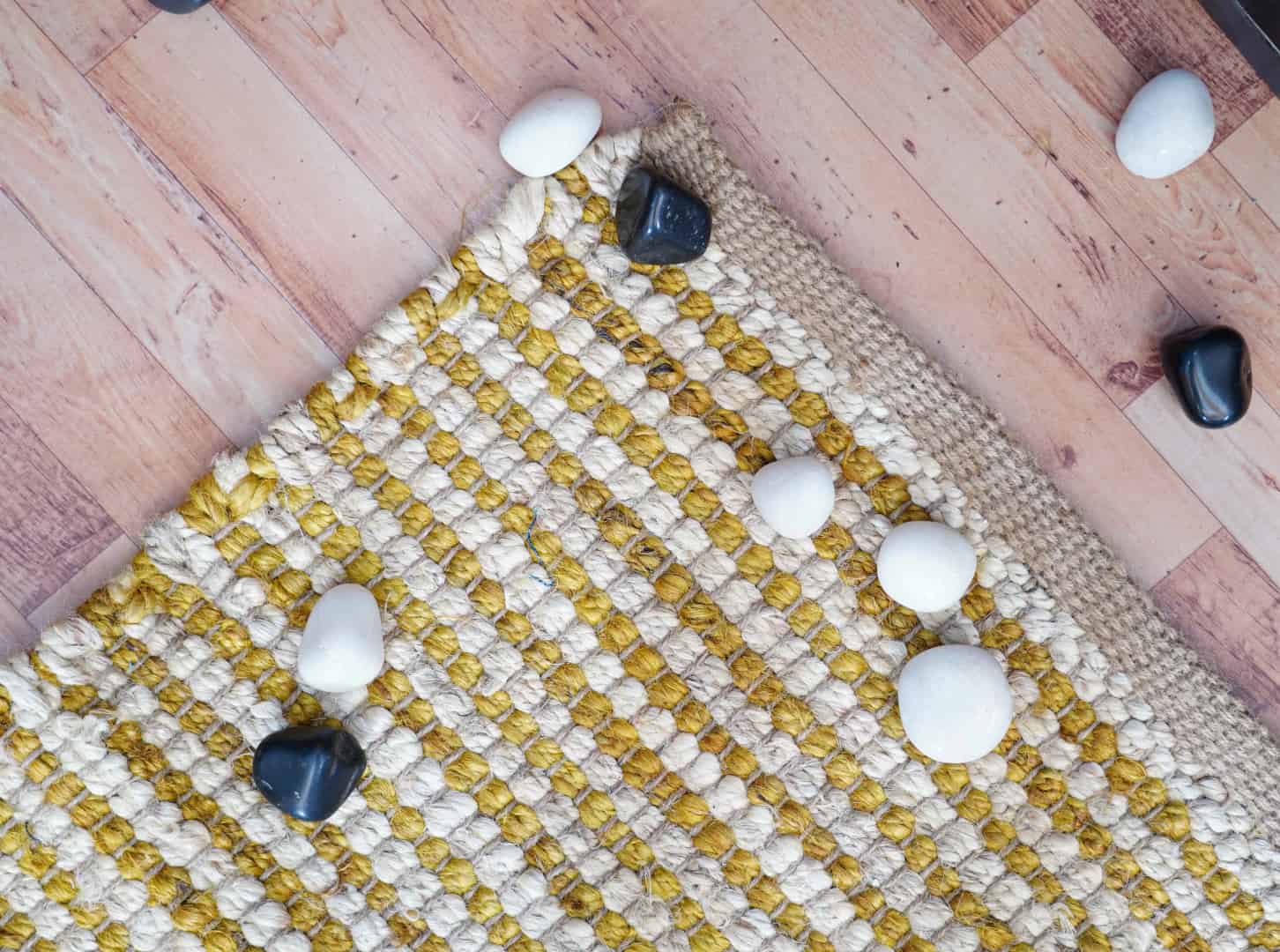 Handmade Hemp Runner Jute Rug White And Yellow Color Rug Vintage Large Area Rug Boho Decor Rug For Living Home Rug Floor Hemp Jute Rug Stair Decor Hemp Rug  - Image 5