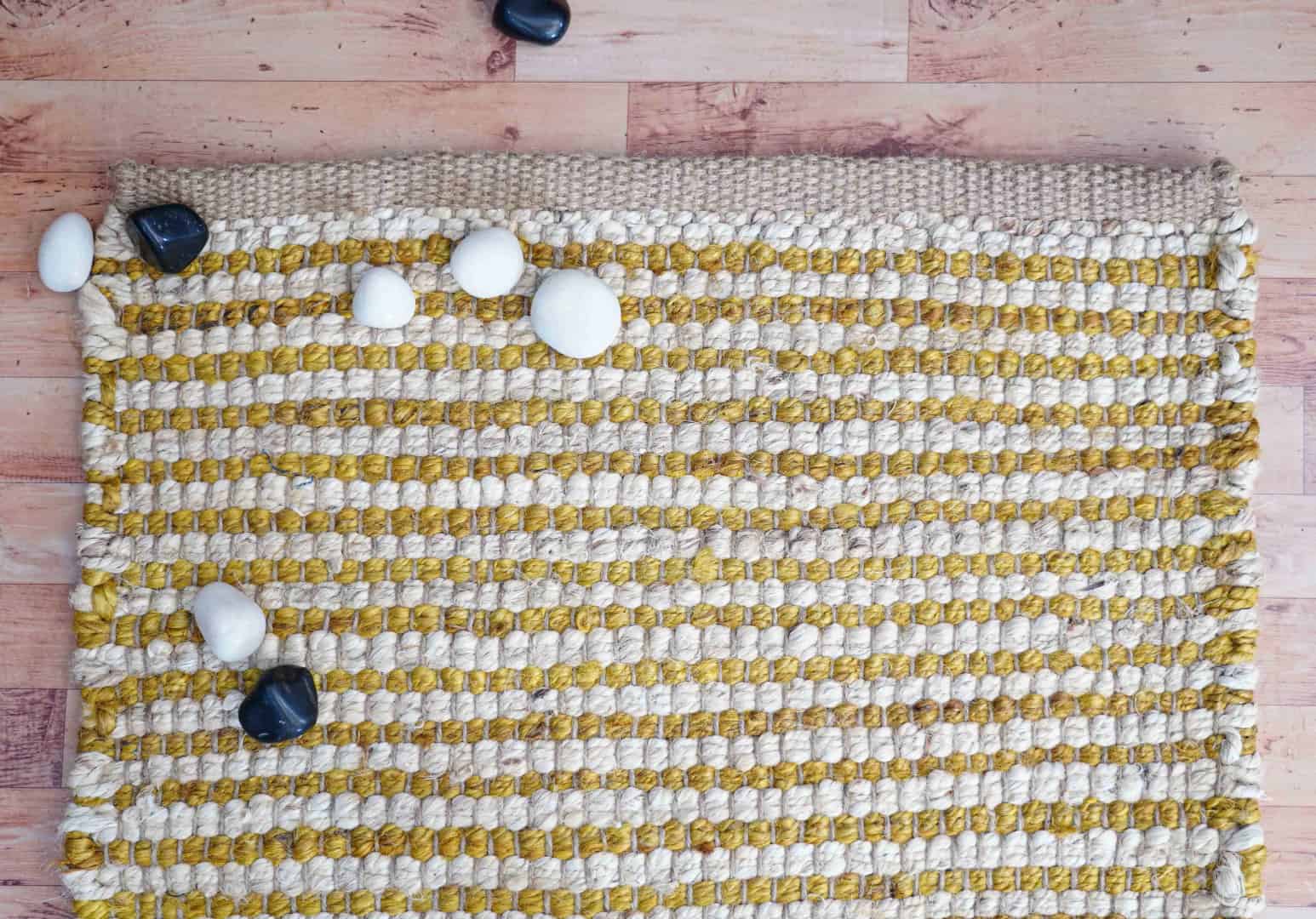 Handmade Hemp Runner Jute Rug White And Yellow Color Rug Vintage Large Area Rug Boho Decor Rug For Living Home Rug Floor Hemp Jute Rug Stair Decor Hemp Rug  - Image 6