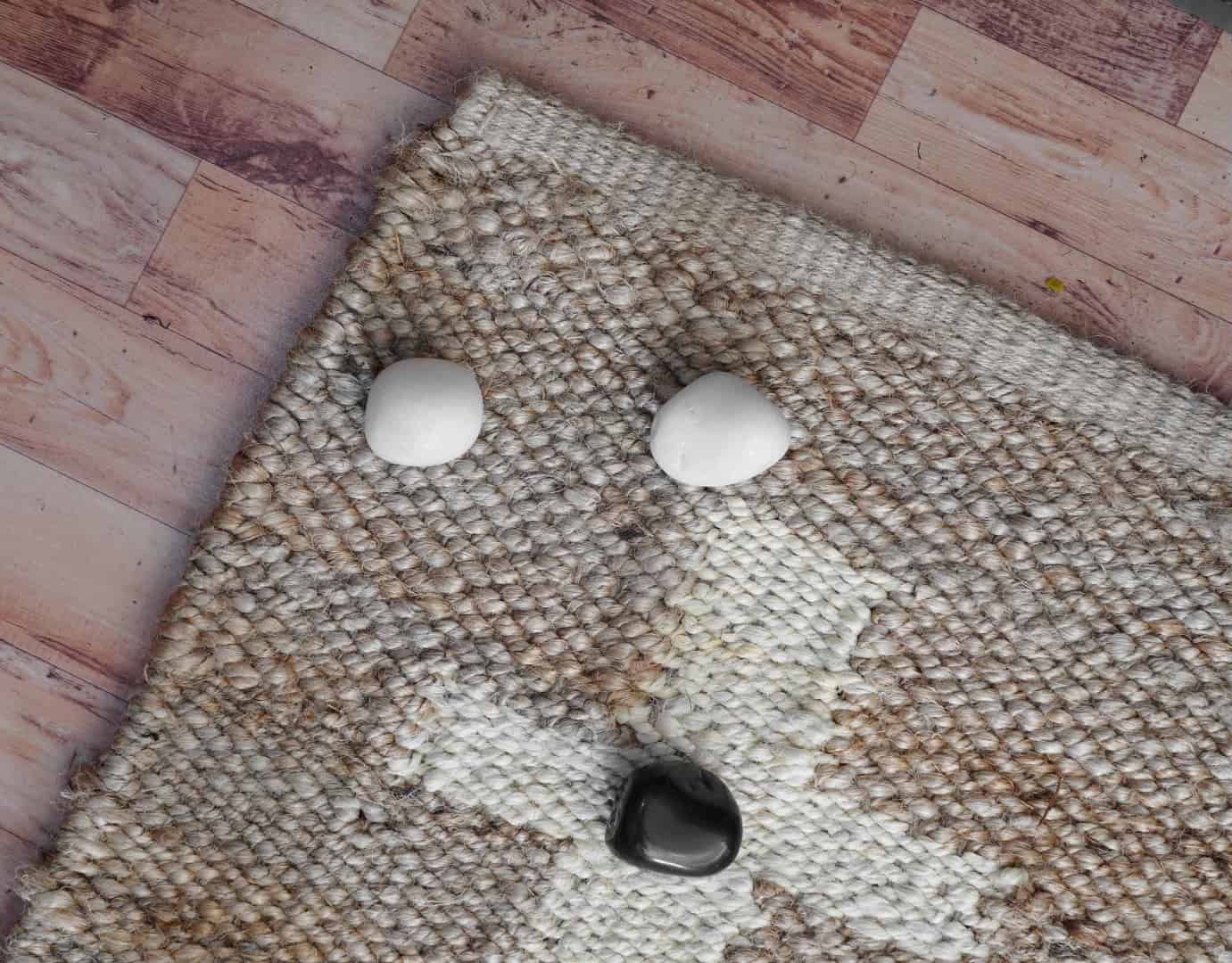 Hand Loomed Natural Jute Hemp Rug With White Plus Design Rug Handwoven Hemp Jute Rug for Eco-Friendly Home Decor Rug Table Hemp Runner Jute Rug Moroccan Rug  - Image 13