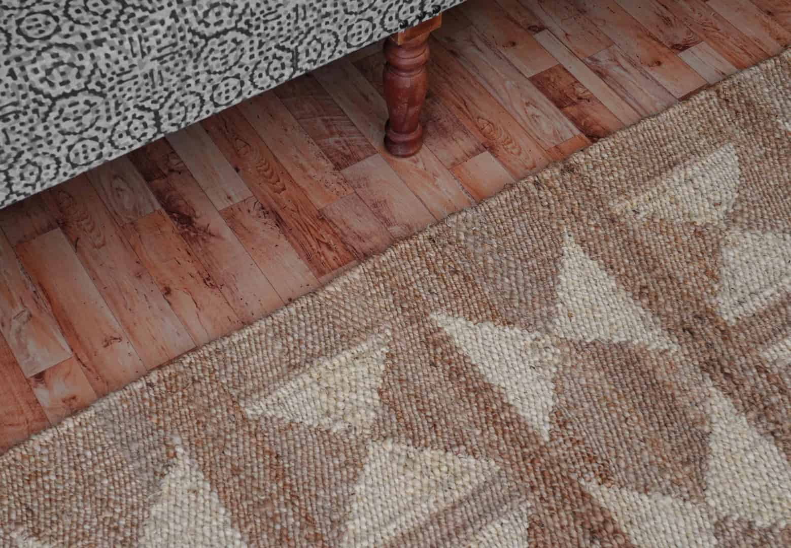 Natural Hemp Rectangle Doormat Runner Rug With White Design Hemp For Stair Decor Tufted Hemp Rug Moroccan Hemp Runner Rug Entryway Large Dhurrie Rug Traditional Jute Rug - Image 11