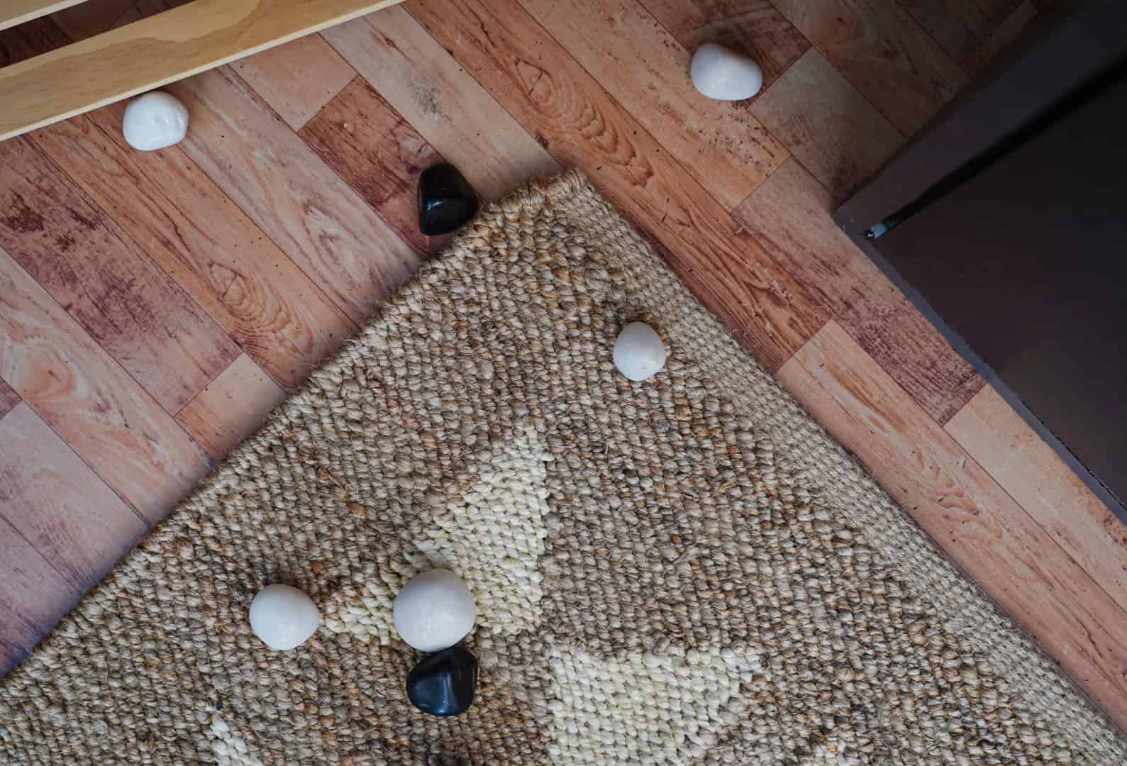 Natural Hemp Rectangle Doormat Runner Rug With White Design Hemp For Stair Decor Tufted Hemp Rug Moroccan Hemp Runner Rug Entryway Large Dhurrie Rug Traditional Jute Rug - Image 8