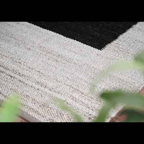 Handwoven Stair Hamp Rectangle Doormat Runner In Black And White Color Rug Runners For Hallway Extremely Long Runner Rug Hobo Decor Rug Vintage Large Rug Living Room Carpet Rug  - Image 3