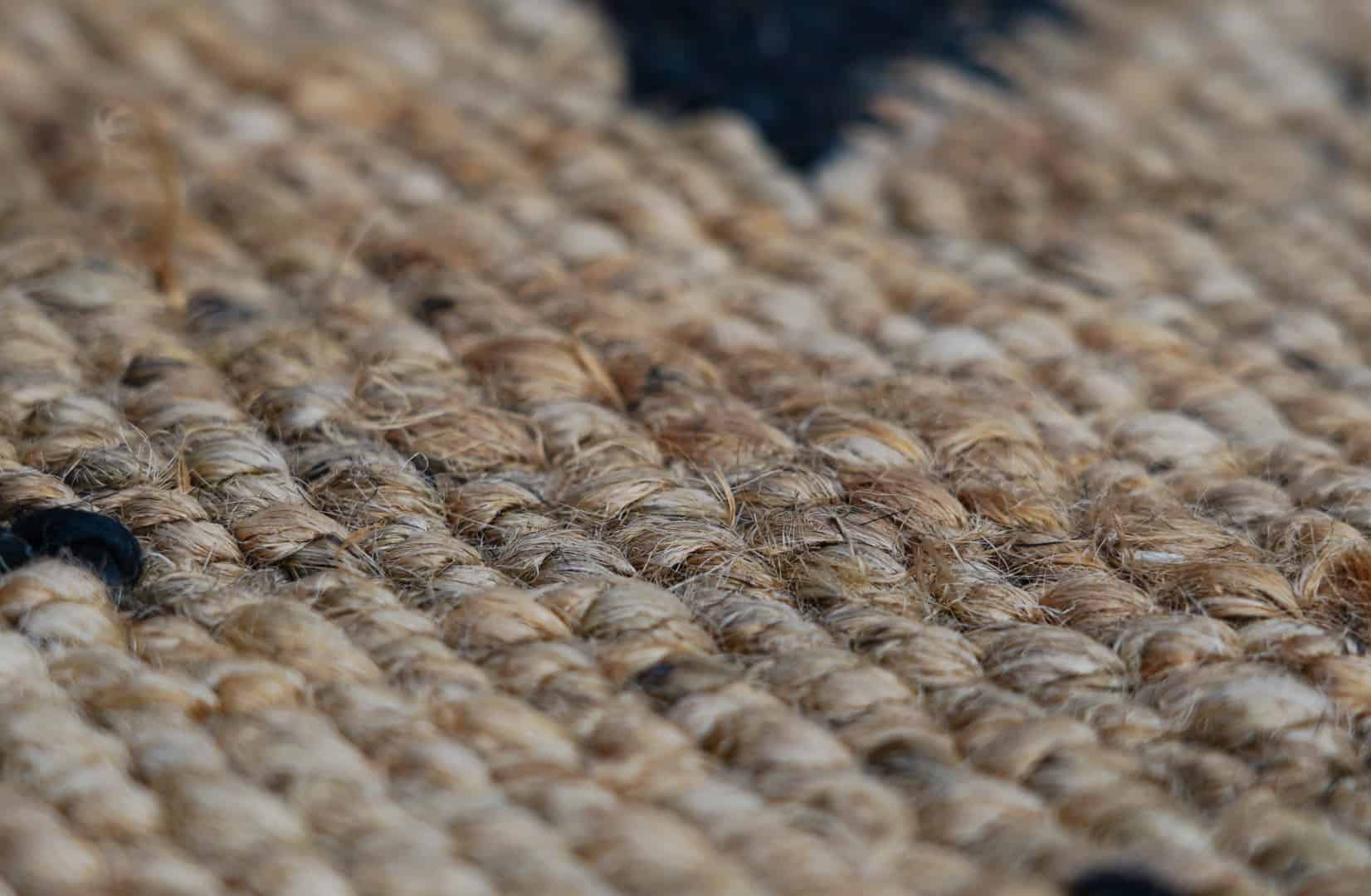 Handwoven Stair Natural Jute Hemp Rug With Black Design Bedside Runner Rug Hand Loomed Yoga Hemp Bohemian Jute Area Rug Large Area Runner Decor Rug For Living Home Rug  - Image 9