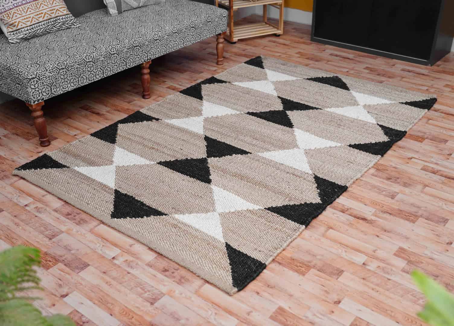 Handwoven Stair Hemp Rug Multicolor Design Rug Rectangle For Hallway Extremely Long Runner Rug Vintage Large Decor Rug Living Room Carpet Bohemian Hemp Jute Large Dhurrie Rug  - Image 2