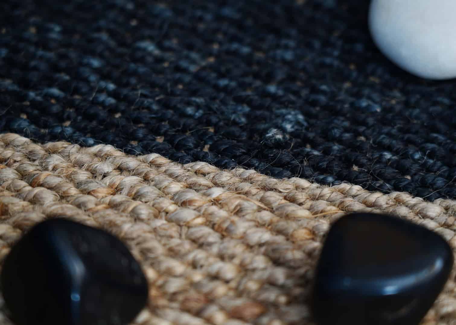 Black and Beige Hemp Jute Rug Runner for Home and Living Room Decor Hemp Runner Rug Large Area Runner Indoor Outdoor Rug Hemp Jute Dhurrie Rug Decorative Home Rug  - Image 9