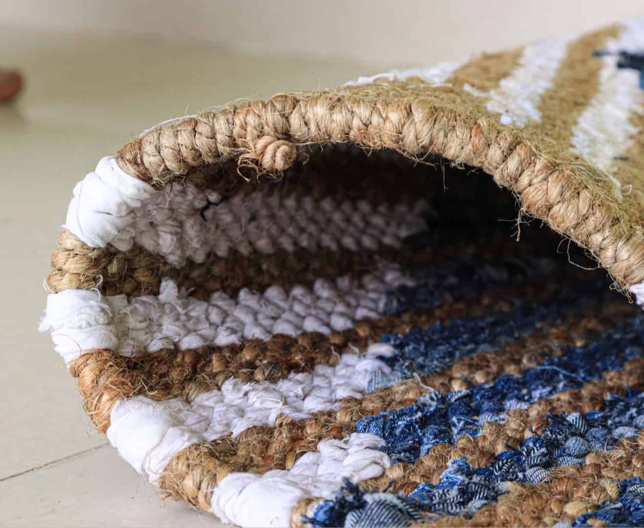 Hand Weaving Multicolor With Diamond Design Decorating Runner Interier Style making Runner Lagre Area Runner Rug Vintage Hemp Jute Rug For Living Room Decor Rug - Image 7