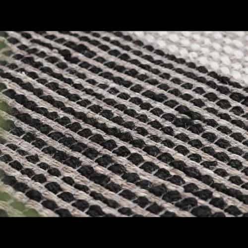 Lagre Area Rectangle Rug Hand Weaving White And Black Color Vintage Hemp Jute Rug For Living Room Decor Rug Decorating Room Interier Style making And Elegant  - Image 7