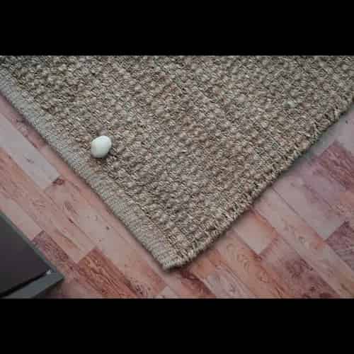 Hand Crafted Beige And Gree Color Lagre Area Retangle Rug Vintage Hemp Jute Rug For Living Room Decor Rug Decorating Room Rug   - Image 5