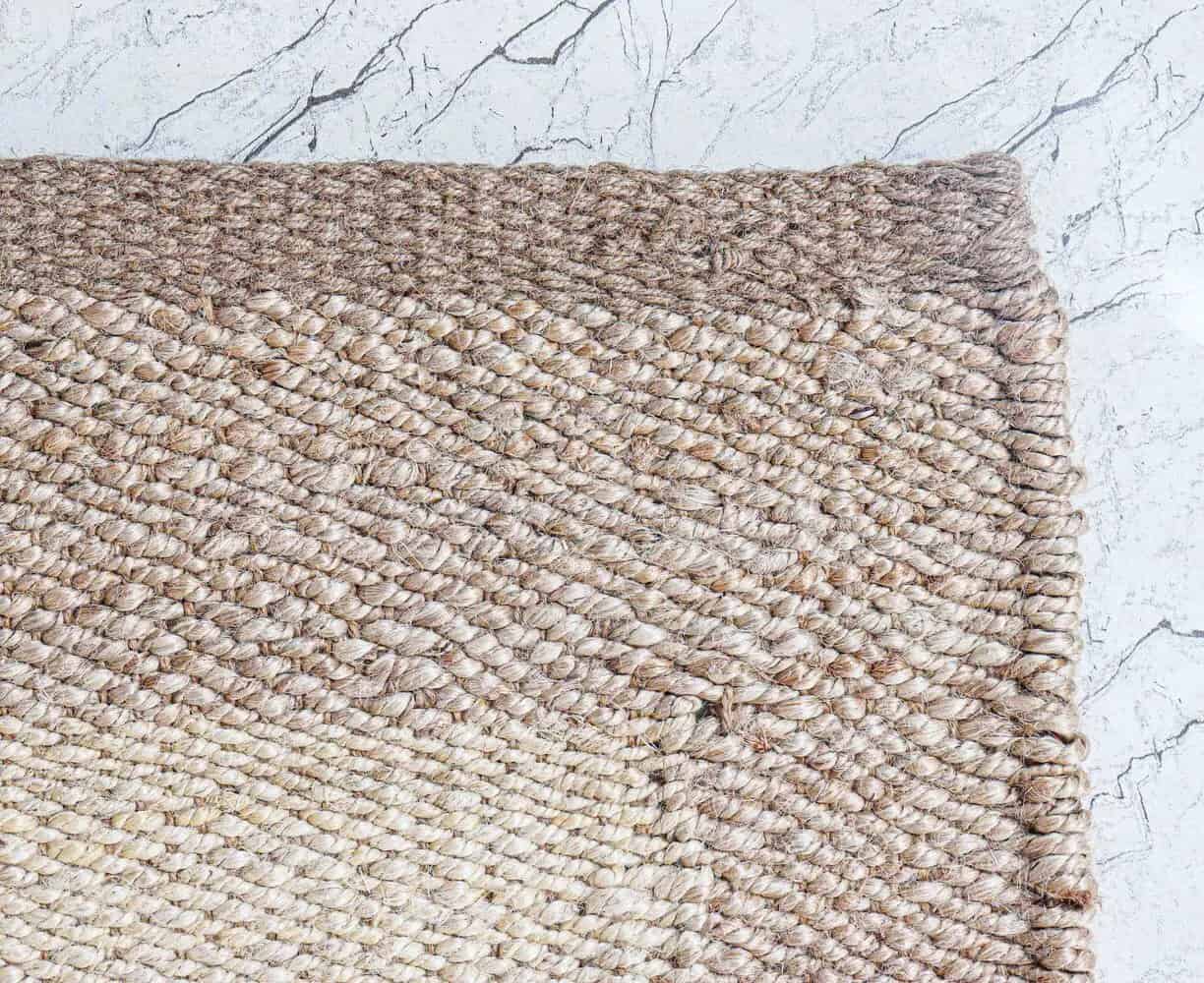 Home Decorative Hand Crafted Hemp Jute Runner Rug Beige With off White Stripes Rug Large Area Home Decor Rug Vintage Living Room and Kitchen Decor Rug  - Image 6