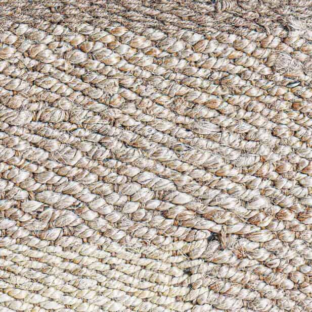 Home Decorative Hand Crafted Hemp Jute Runner Rug Beige With off White Stripes Rug Large Area Home Decor Rug Vintage Living Room and Kitchen Decor Rug  - Image 8