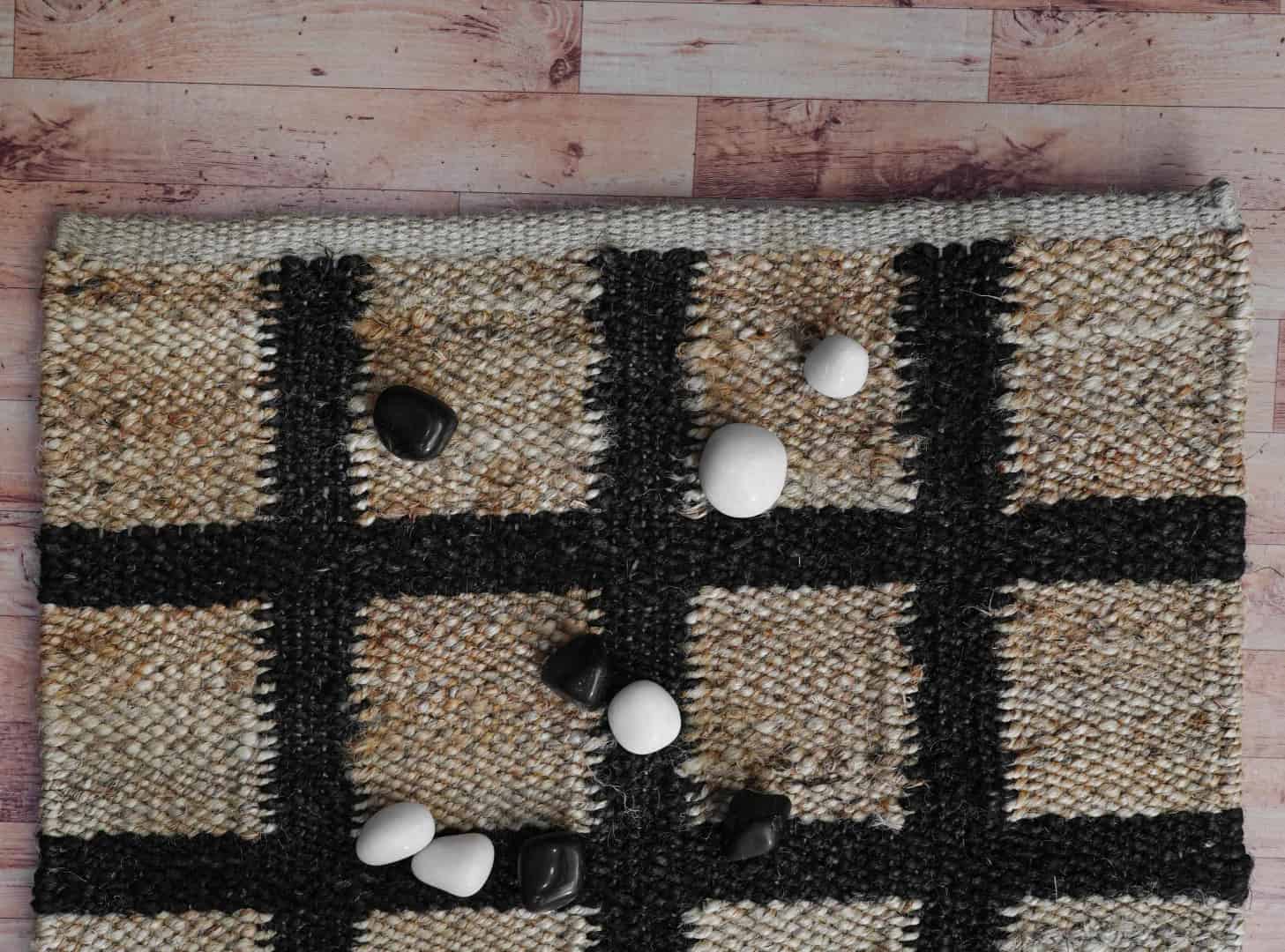 Handwoen Hemp Large Runner Jute Rug For Living Home  - Image 4