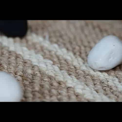 Traditional Hemp Jute Rug Handwoven Large Dhurrie Rug  - Image 9