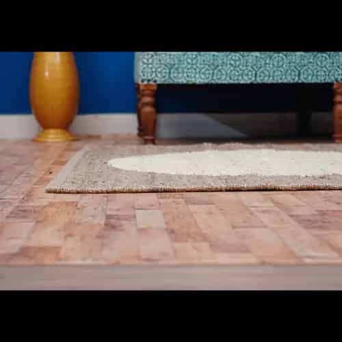 Traditional Hemp Jute Rug Handwoven Large Dhurrie Rug  - Image 3