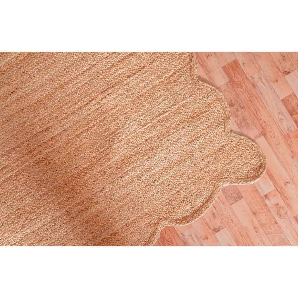 Beige Bliss Scoppled Jute Braided Rug - Image 6