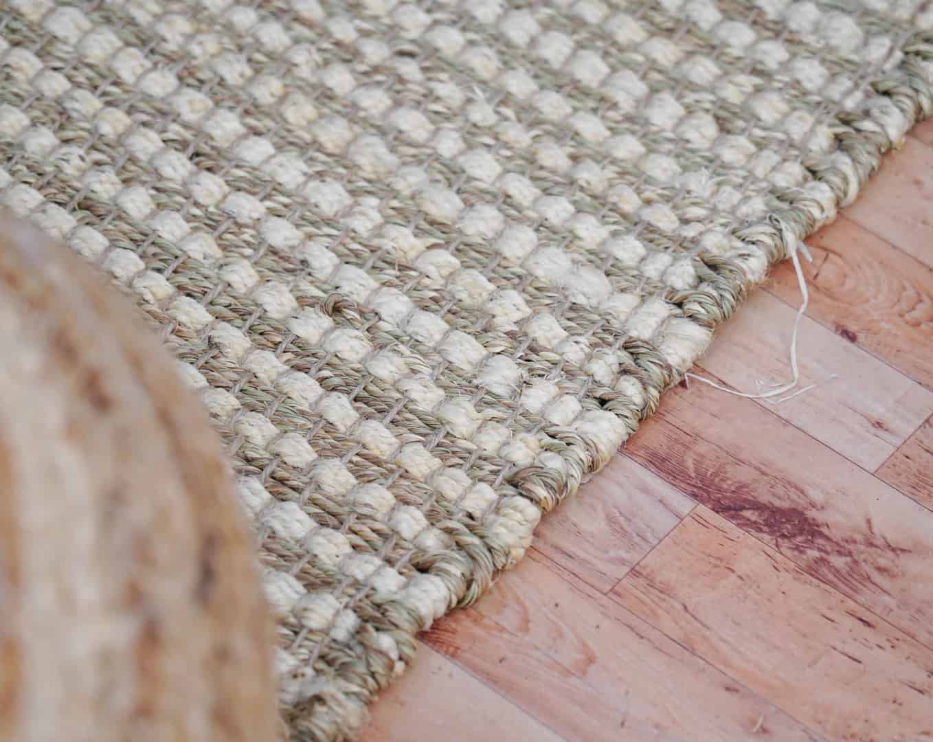 Custom Size Handwoven Hemp Jute Rug 5x8 Ft. Home Decor Rug  - Image 5