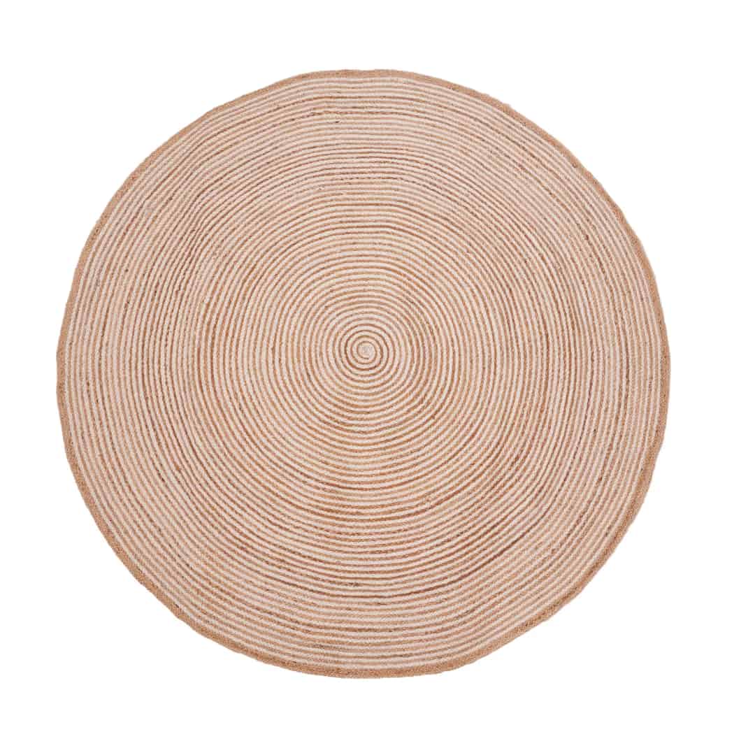 Braided Round Jute Rug In 3 Meter And 6 Meter Diameter - Image 2