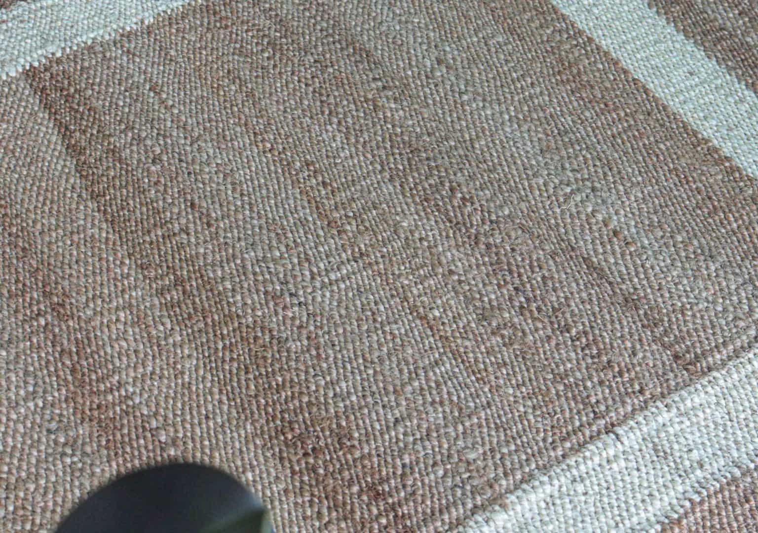 Natural Hemp Jute Rug with White Border Handwoven Jute Hemp Rug for Living Room Decor with Fringes Kitchen Large Area Rug - Image 8