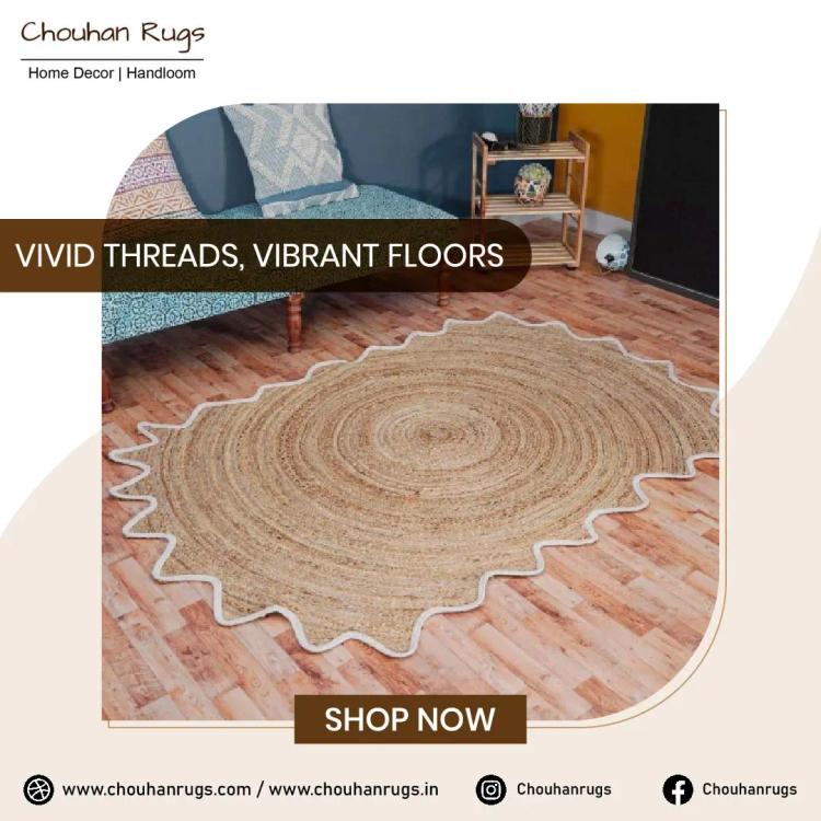 online jute rugs from Chouhan rugs