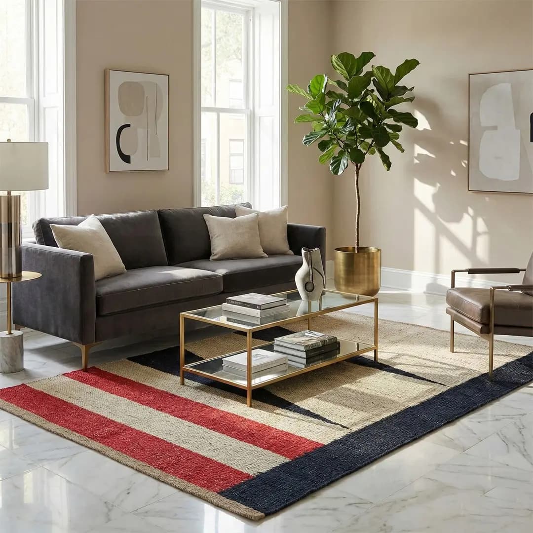 Vintage Hemp Area Rugs for Homes | Organic & Handwoven Beauty