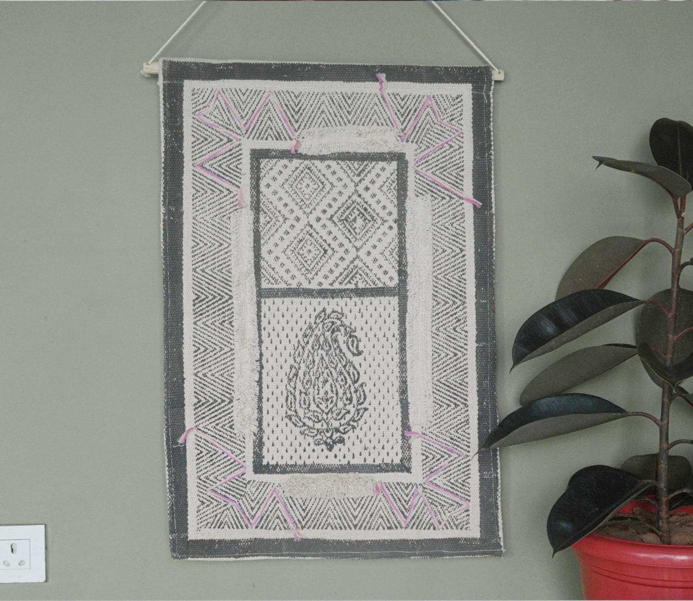 Handmade Macrame Hanging Wall Décor Art