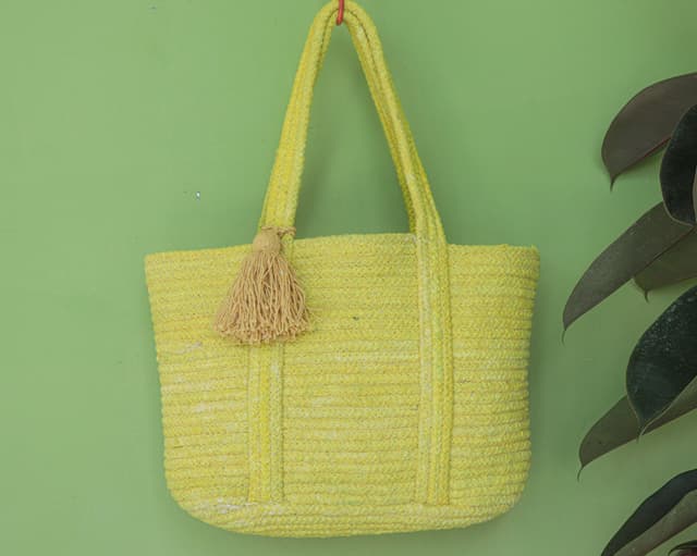 Hand Braided Cotton Bag