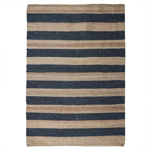 Indian Handwoven Vintage Hemp Jute Rug