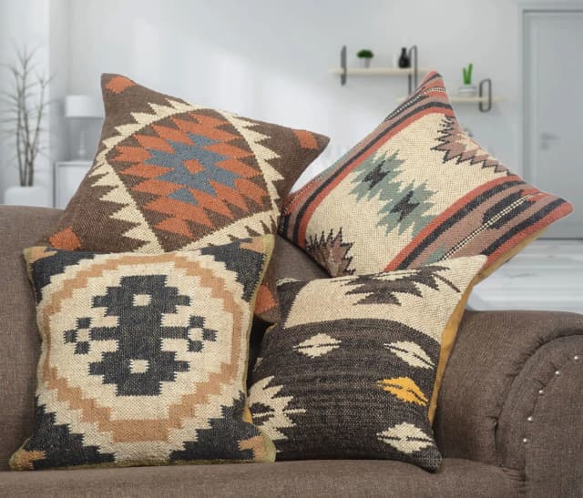 Handwoven Turkish Kilim Pillow Covers