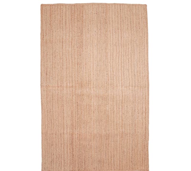 Custom Size Hand Braided Natural Jute Rug