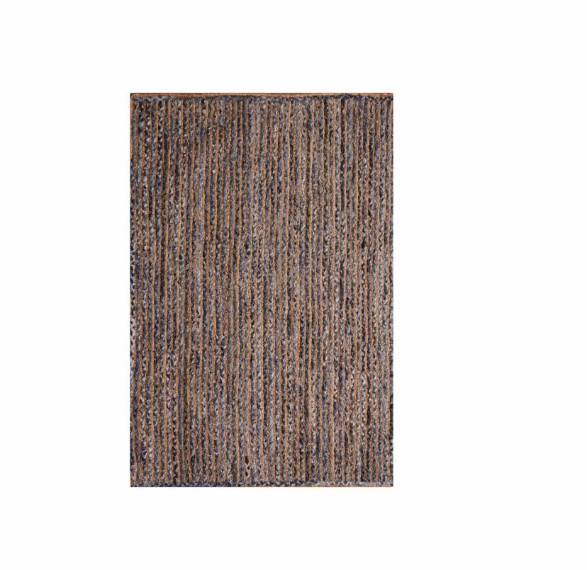 Hand Braided Cotton Jute Chindi Rug Rectangle Shape Rug 