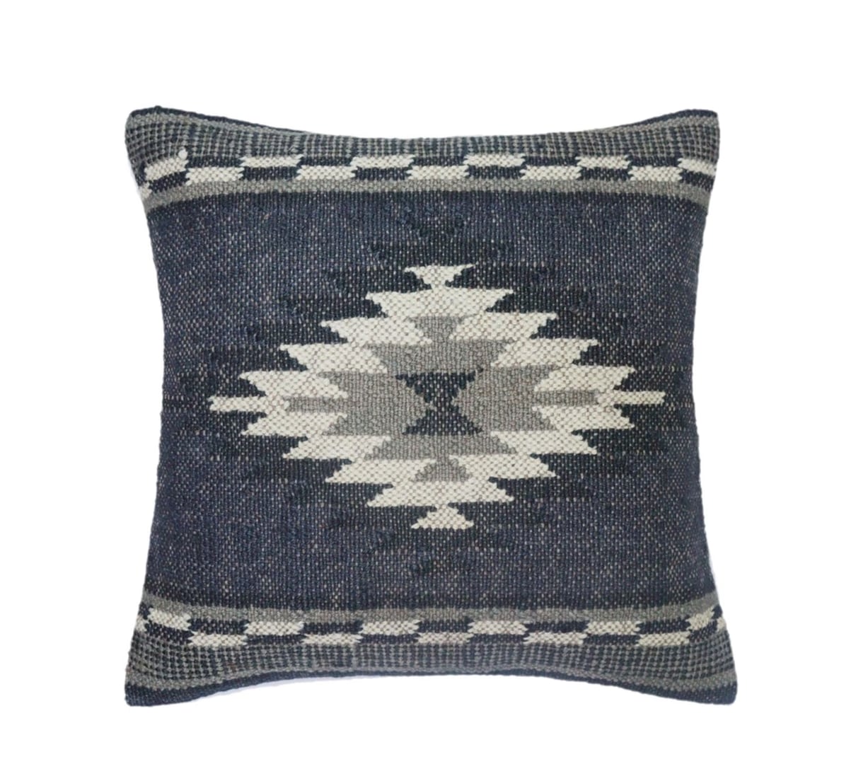 Wool Jute Handmade Cushion Cover