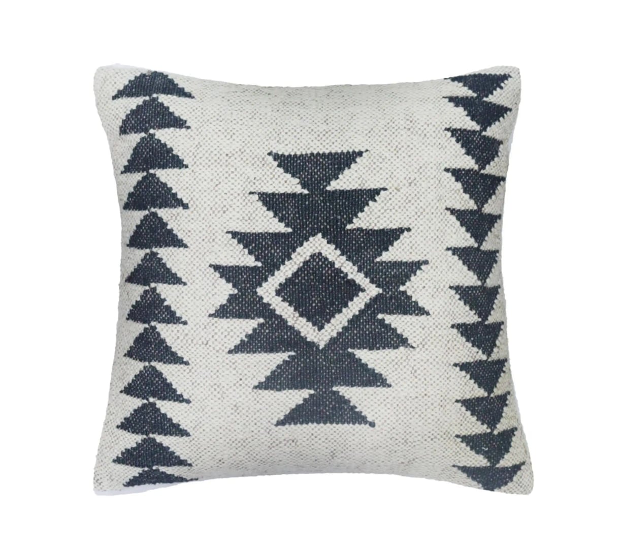 Multicolor Vintage Kilim Wool Jute Cushion Cover
