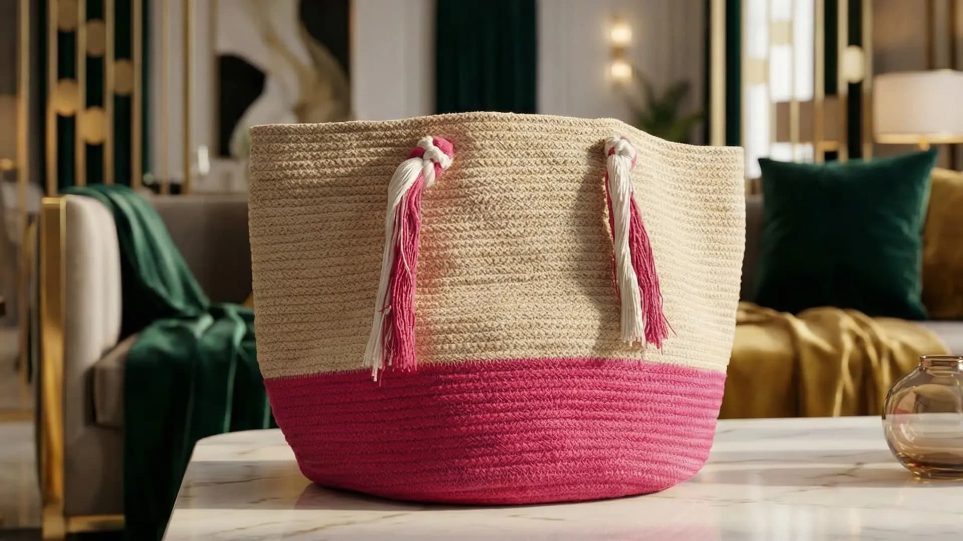 Premium jute bags collection by Chouhan Rugs