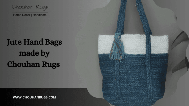 Jute Hand Bags made by Chouhan Rugs 