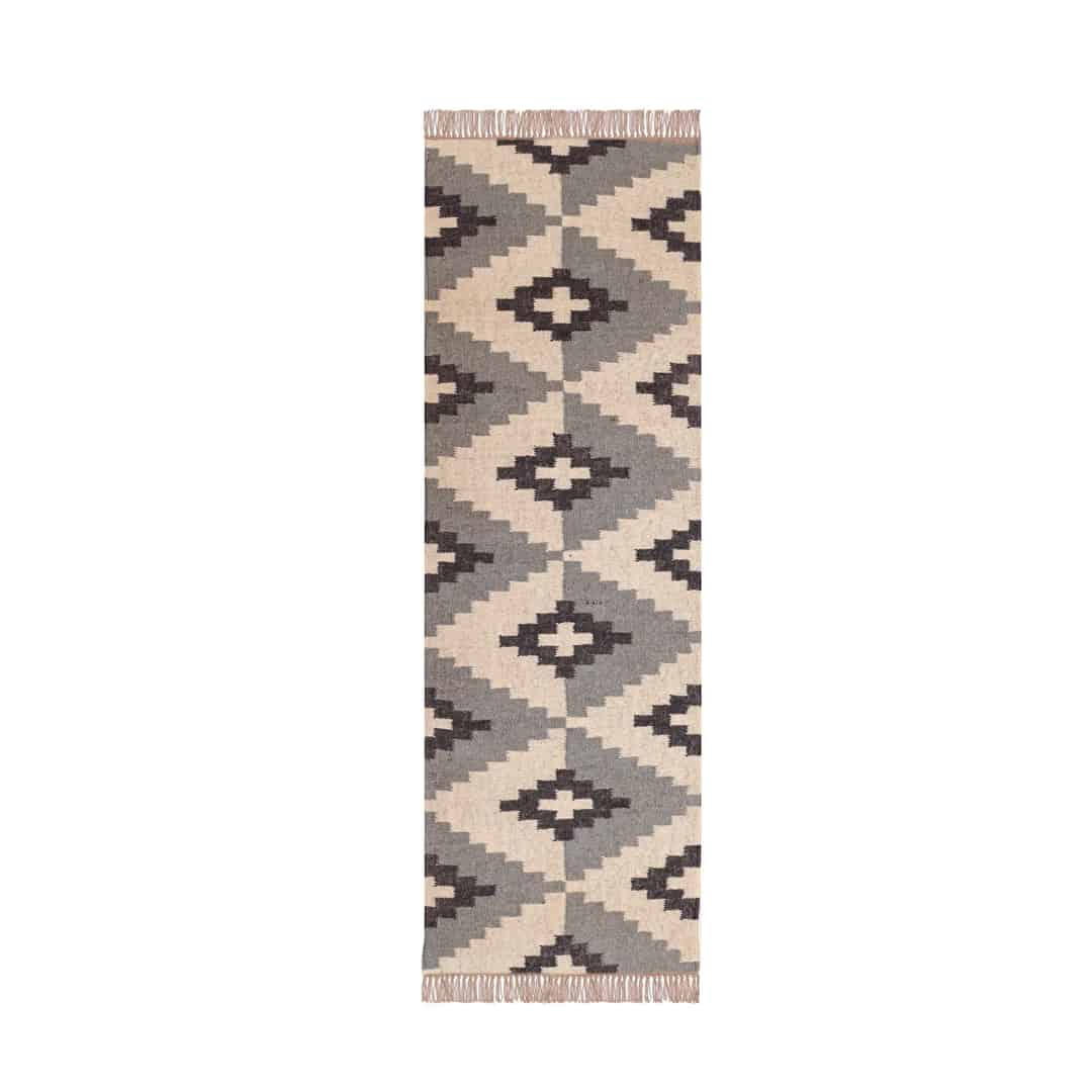 Village Made Bohemian Kilim Runner Rugs - Image 1