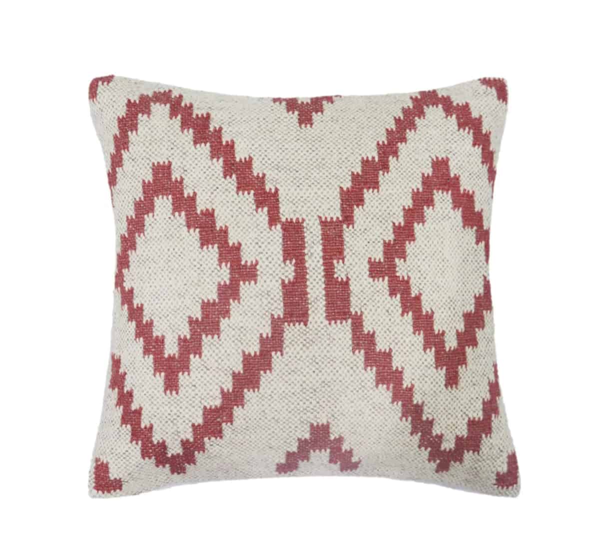 Indian Handmade Turkish Wool Jute Cushion Cover - Image 4