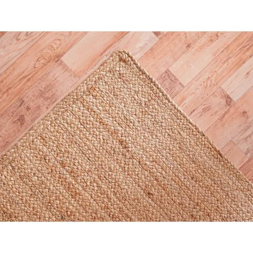 Custom Size Hand Braided Natural Jute Rug - Image 6