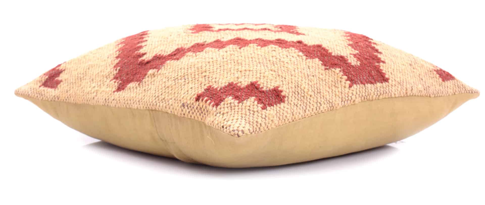 Home Decor Bohemian Wool Jute Kilim Pillowcases - Image 2