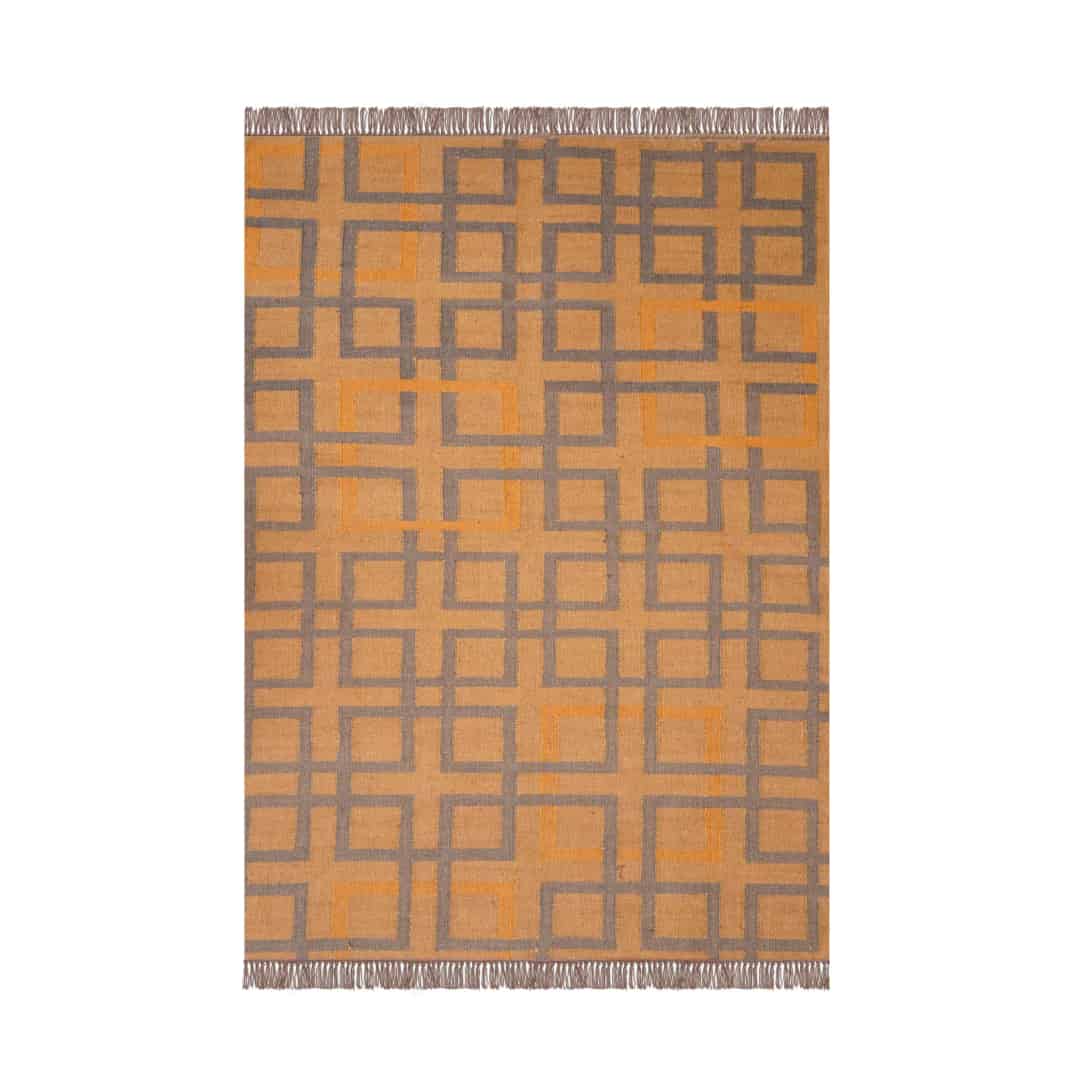 Vintage Wool Jute Rugs For Home Decor Traditional Kilim Rug Indian Rug Vintage Rug Oushak Rug Vintage Kilim Rugs Kilim Large Area Rug - Image 1