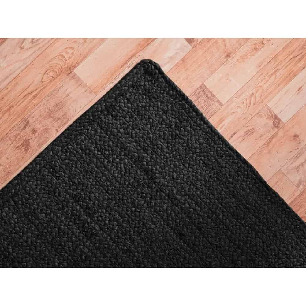 Hand Braided Custom Color Rectangle Jute Rug Home Decor Boho Area Rug - Image 6