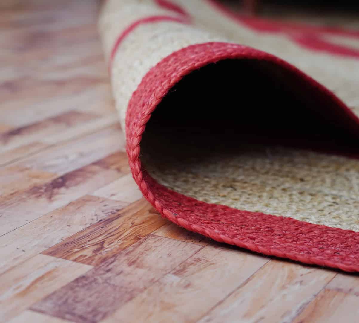 Eco Friendly Handmade Braided Large Area Natural Jute Rug with Color Border - Image 7