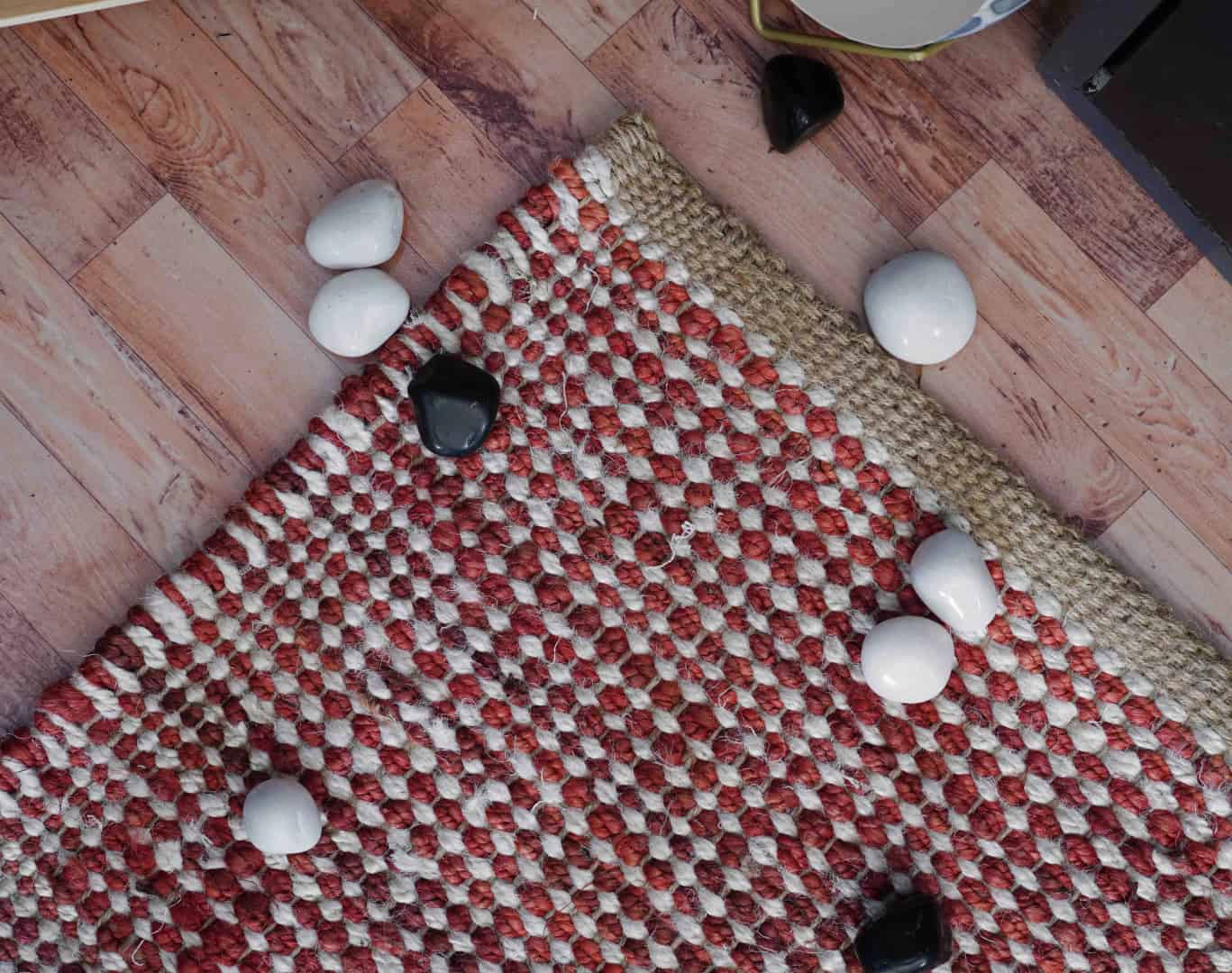 Indian Hand Loom White with Custom Color Stair Decor Jute Hemp Runner Rug - Image 7