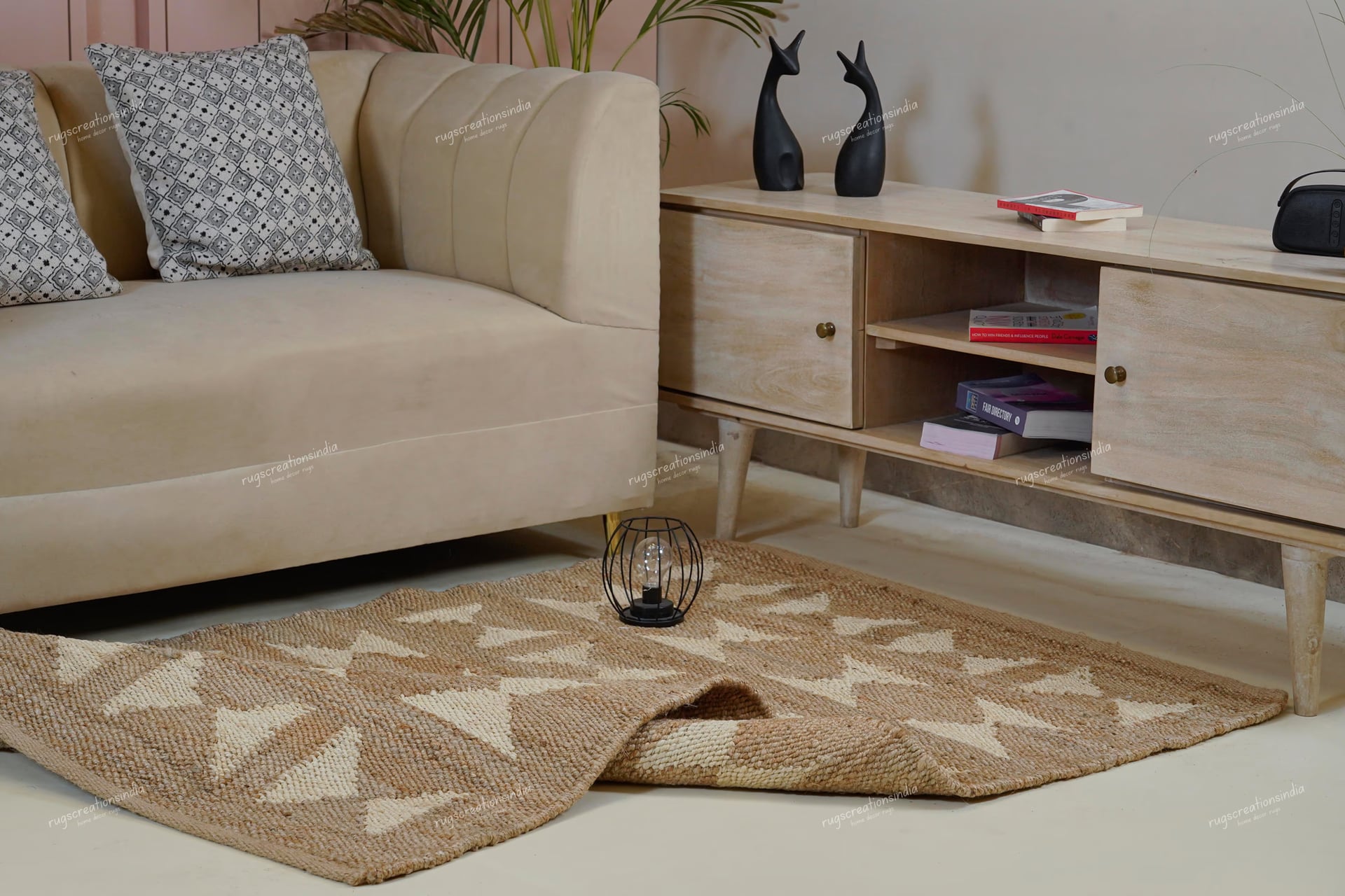 Natural Hemp Rectangle Doormat Runner Rug With White Design Hemp For Stair Decor Tufted Hemp Rug Moroccan Hemp Runner Rug Entryway Large Dhurrie Rug Traditional Jute Rug