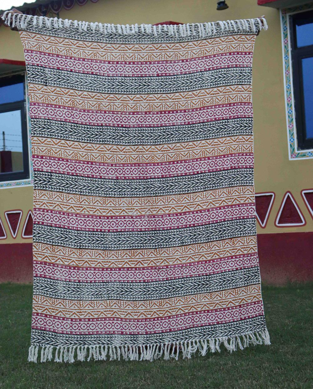 Hand Loomed Cloth Soft Cotton Blanket