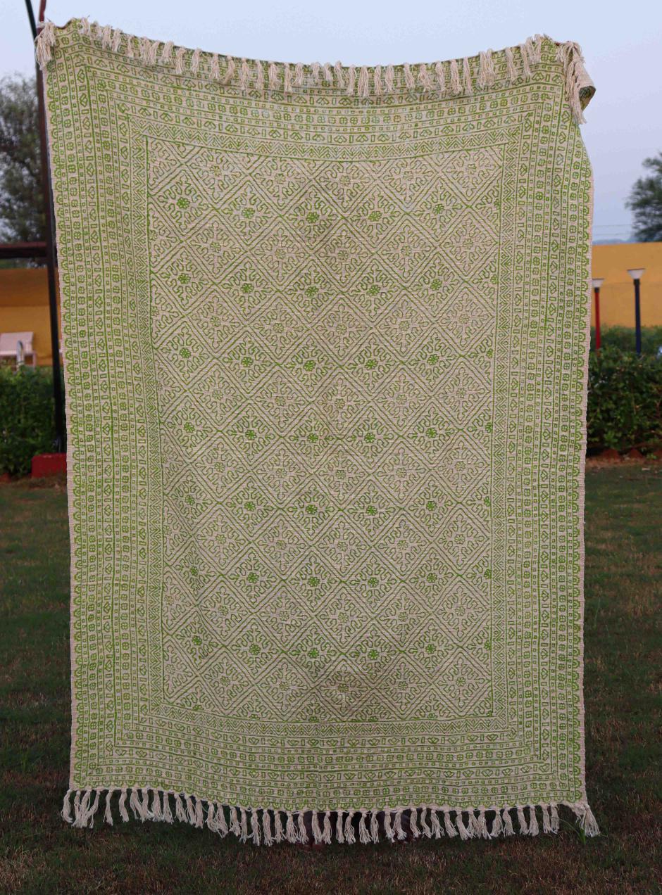 50x70 Inch Cotton Printed Throw Blanket